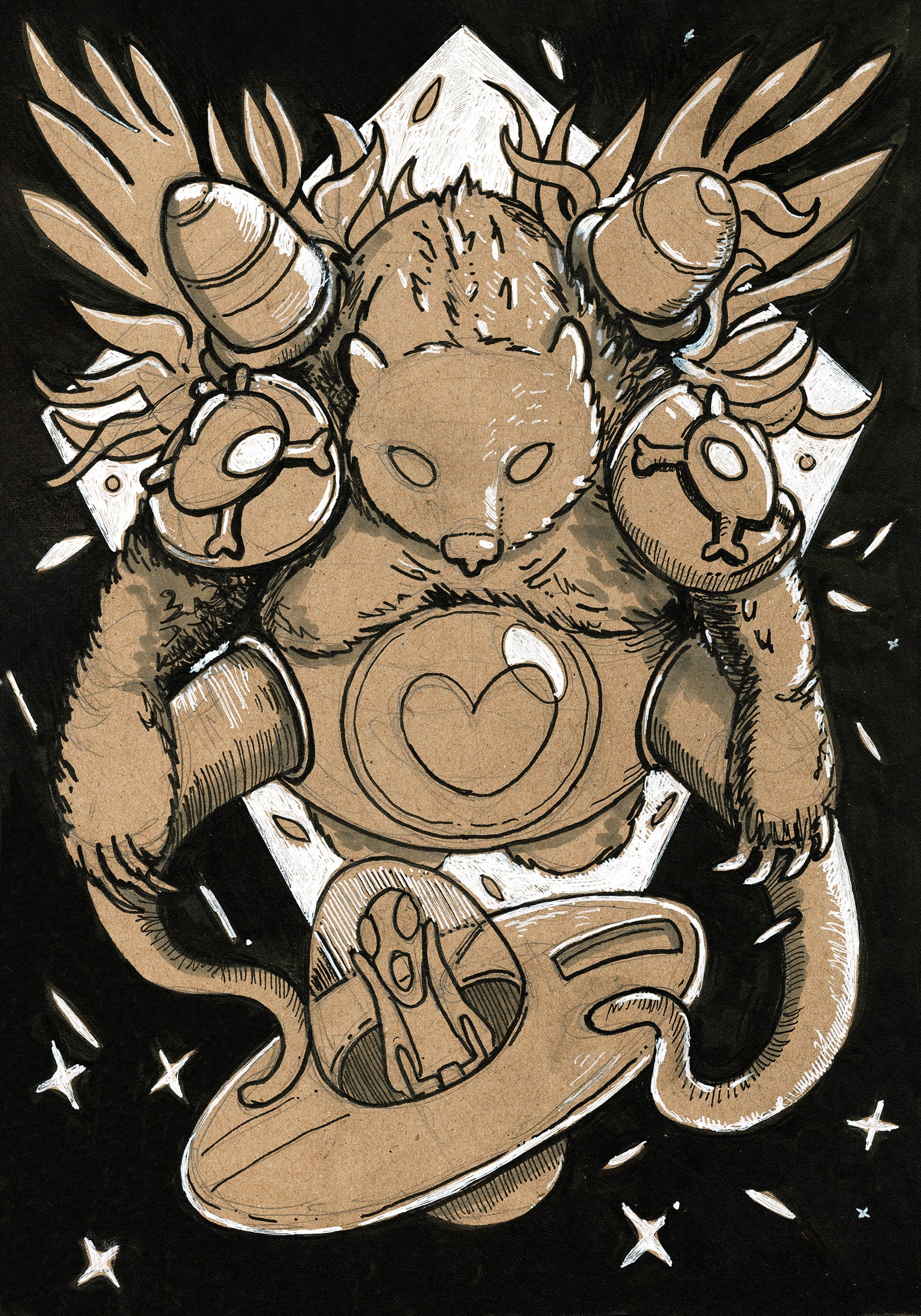 018_SPACE_BEARS - Edição limitada