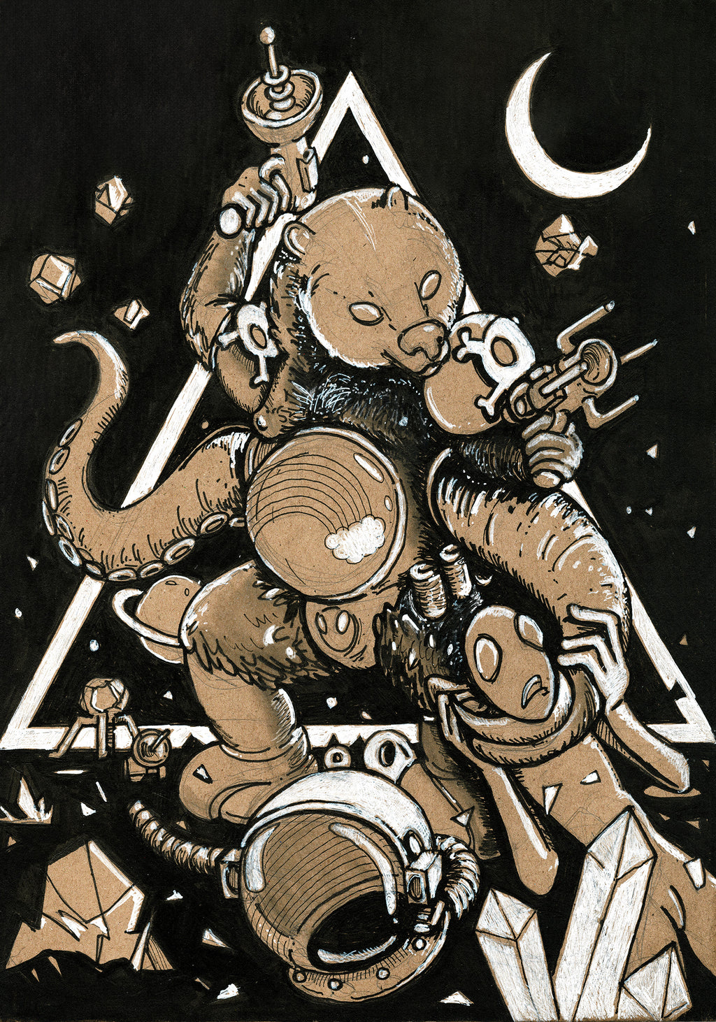 018_SPACE_BEARS - Edição limitada