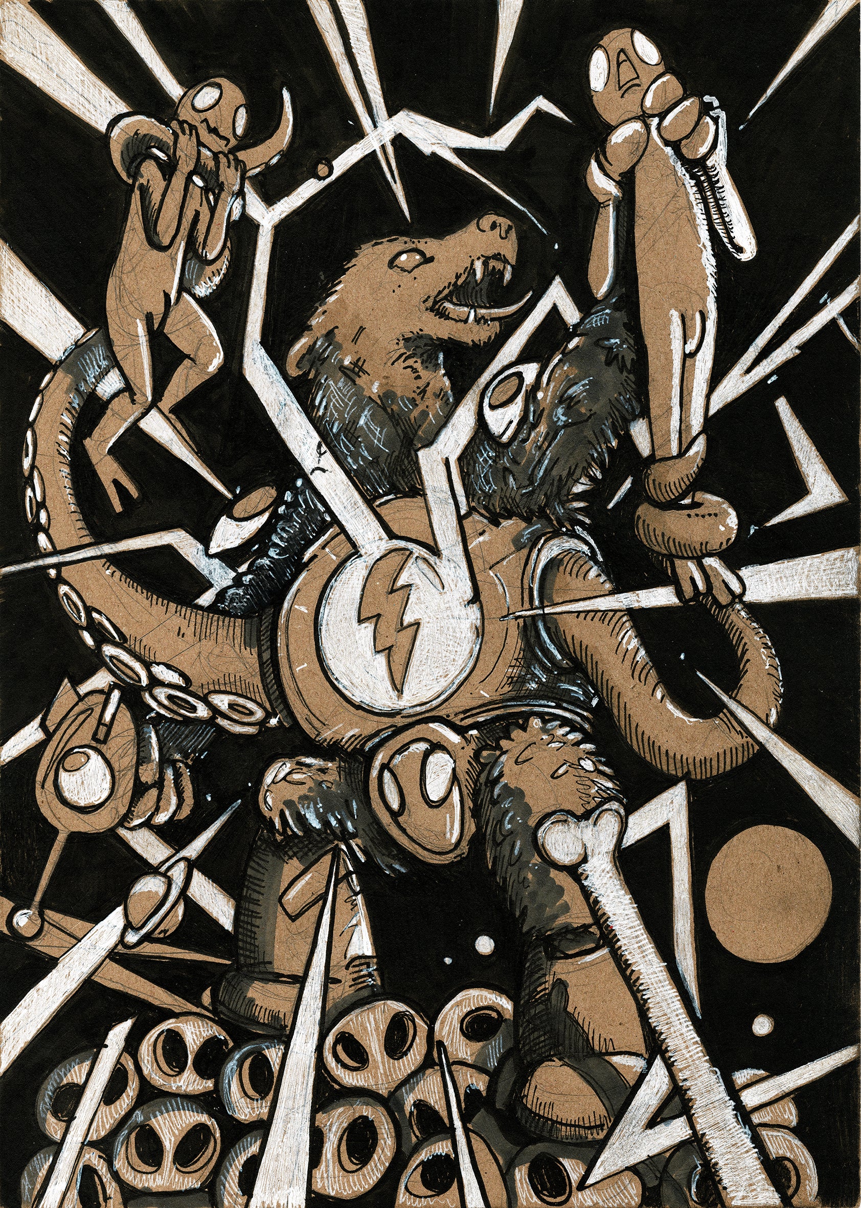 018_SPACE_BEARS - Edição limitada