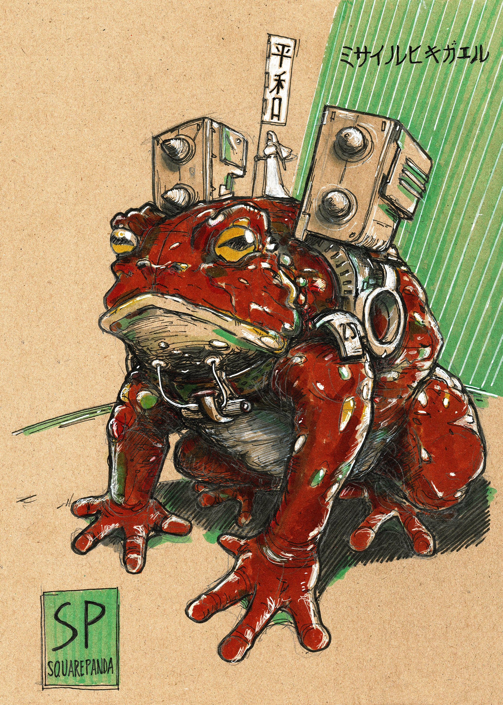 022_MISSILE TOAD - Edição limitada